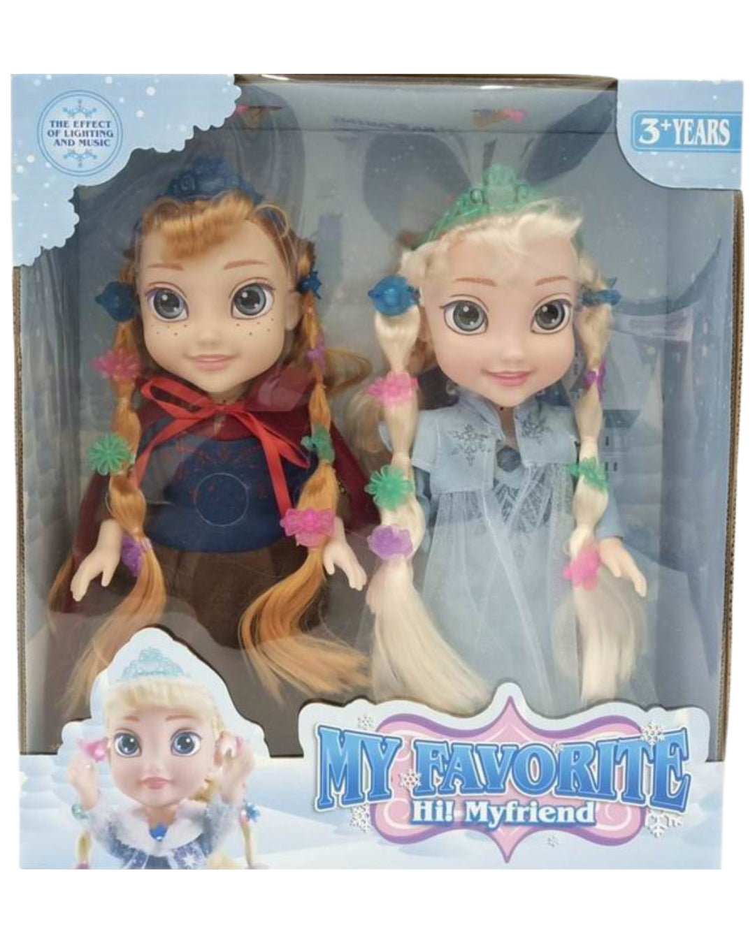Anna & Elsa Set Dolls
