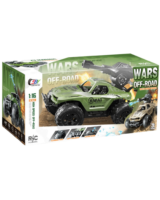 1:16 Scale Remote-Controlled Off-Road Car (Assorted)