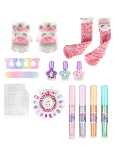 Unicorn Dreamy Makeup & Cozy Winter Set