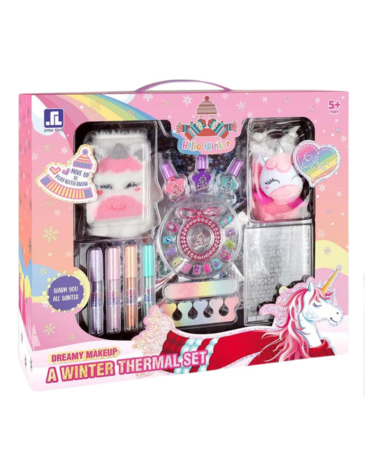 Unicorn Dreamy Makeup & Cozy Winter Set
