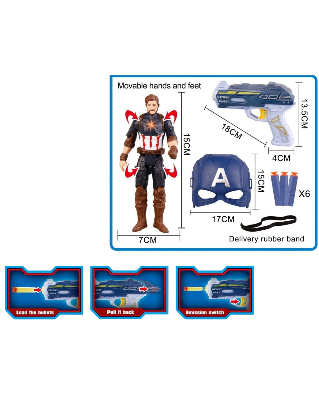 Captain America Hero Blaster Set