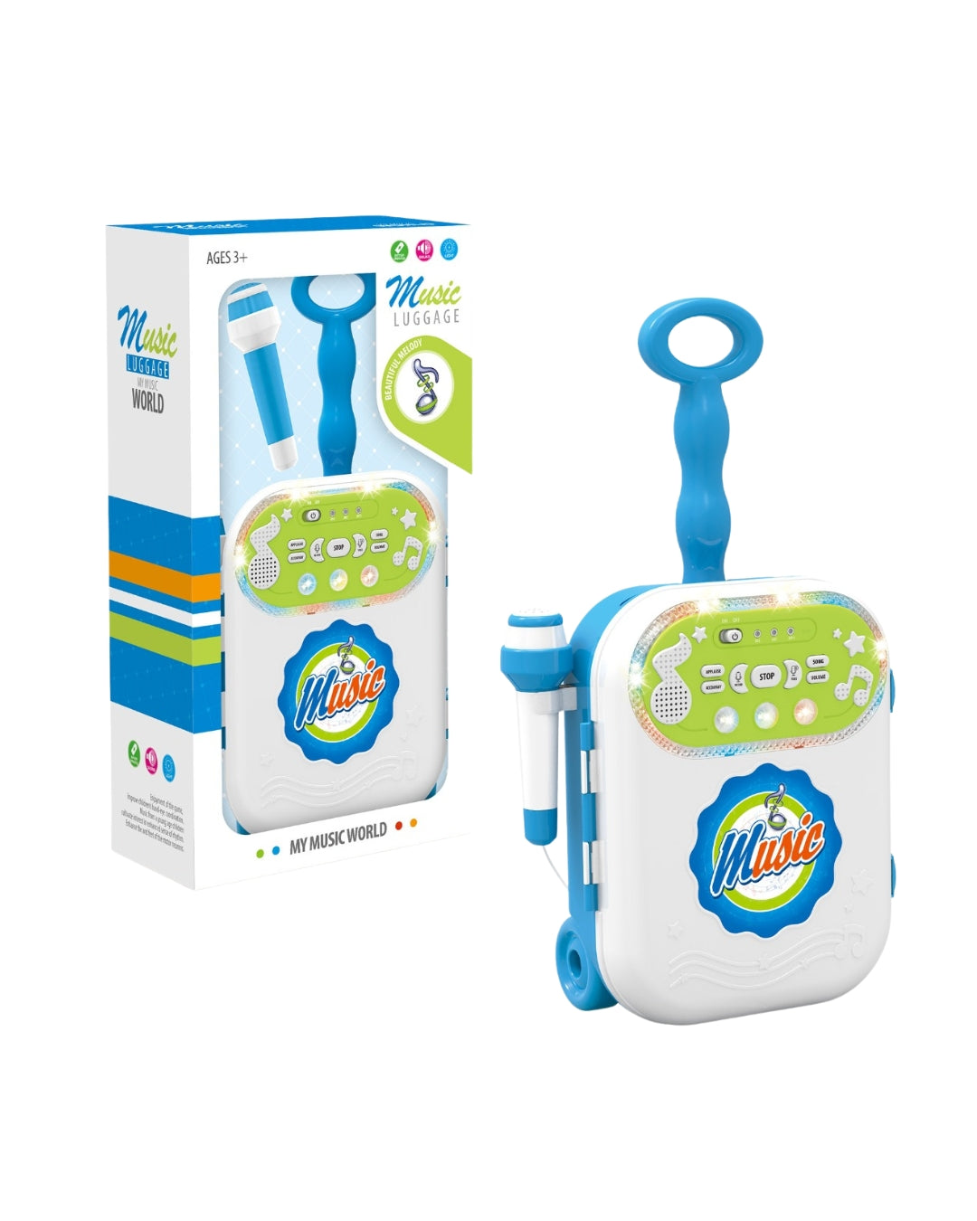 Musical Luggage Karaoke Set