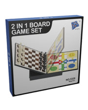 Magnetic 2-in-1 Board Game Set
