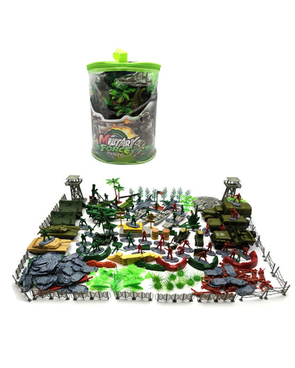 Large Military Toy Set