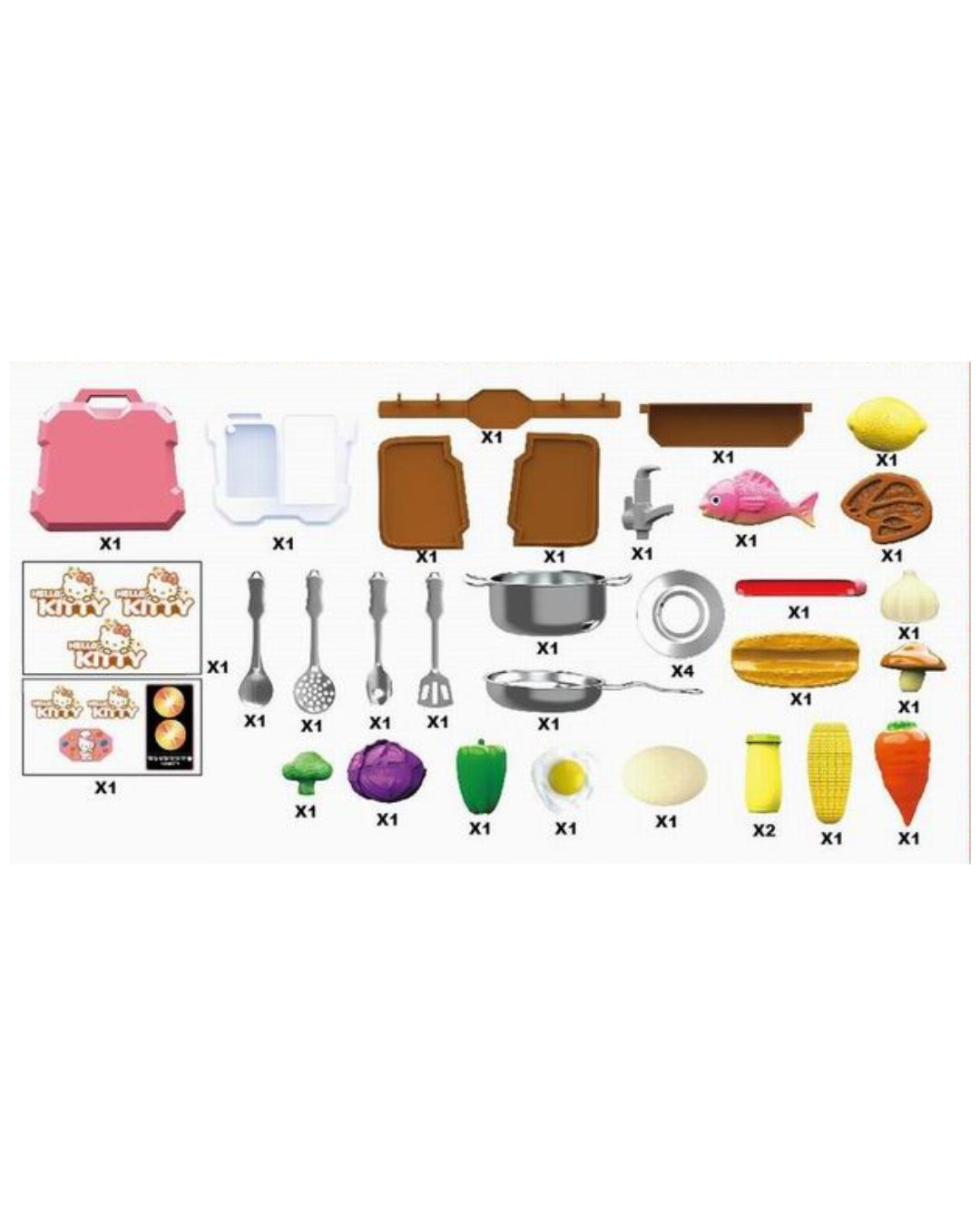 Portable Kitchen Playset