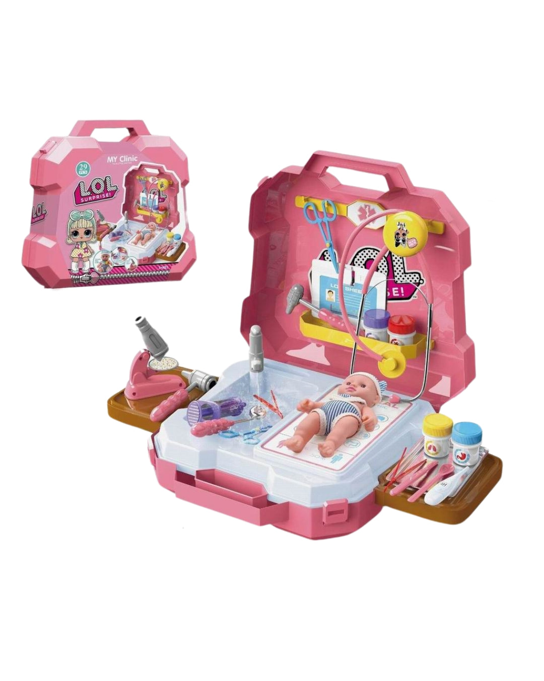 Pink Doctor Playset