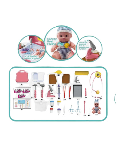 Pink Doctor Playset