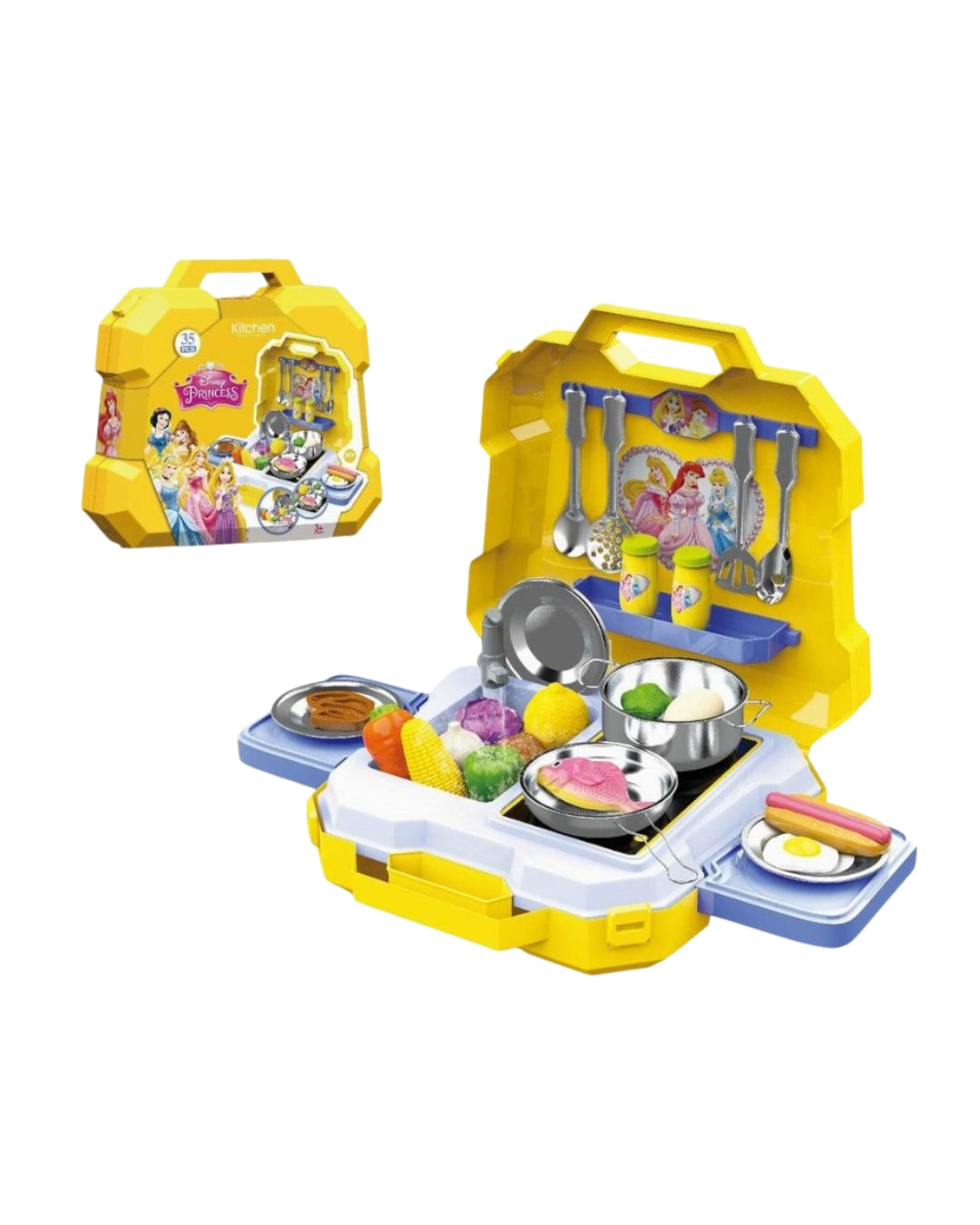 Portable Toy Kitchen Playset