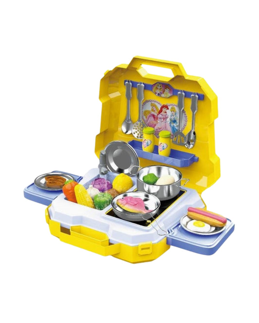 Portable Toy Kitchen Playset