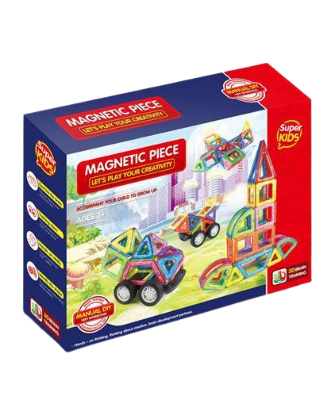 Magnetic Building Blocks Set