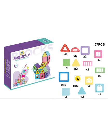 Magnetic Building Blocks Set