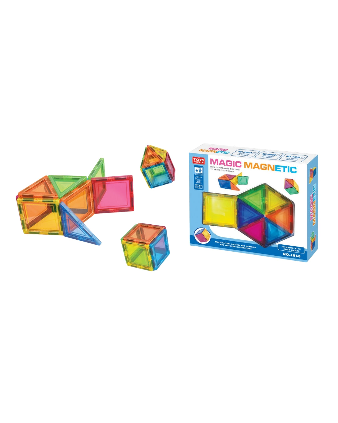 Magnetic 14-Piece Building Set