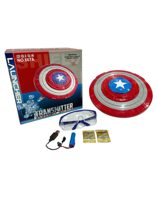 Captain America Electric Shield Launcher Toy
