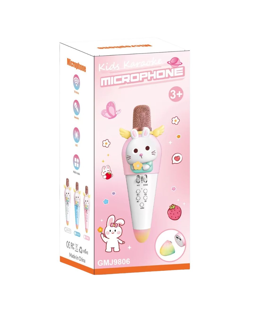 Wireless Rabbit Karaoke Microphone