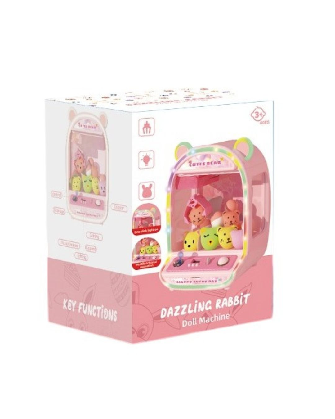 Mini Electronic Claw Machine (Assorted)