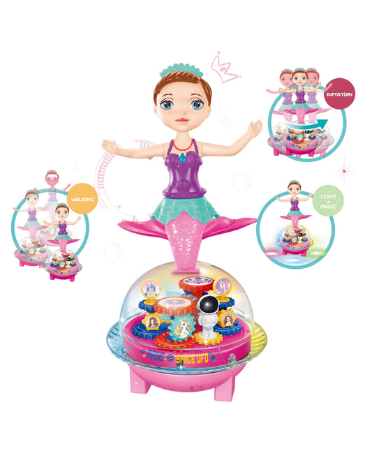 Musical dancing doll toy