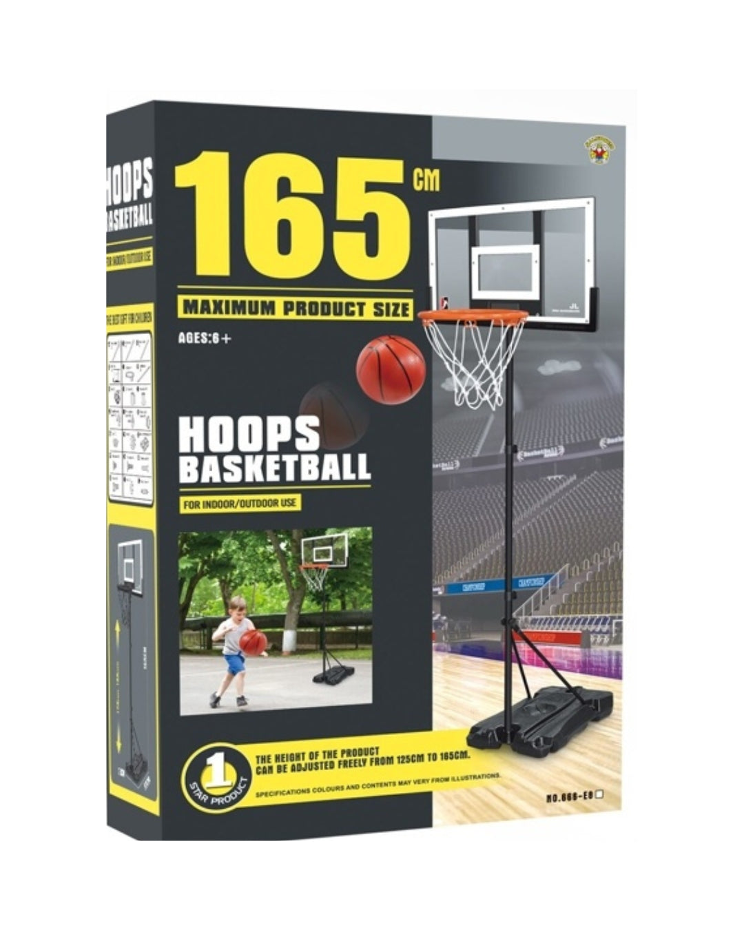 Adjustable Basketball Hoop Set