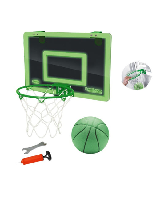 Glow-in-the-Dark Mini Basketball Hoop