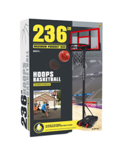 Adjustable Basketball Hoop Set – 236 cm