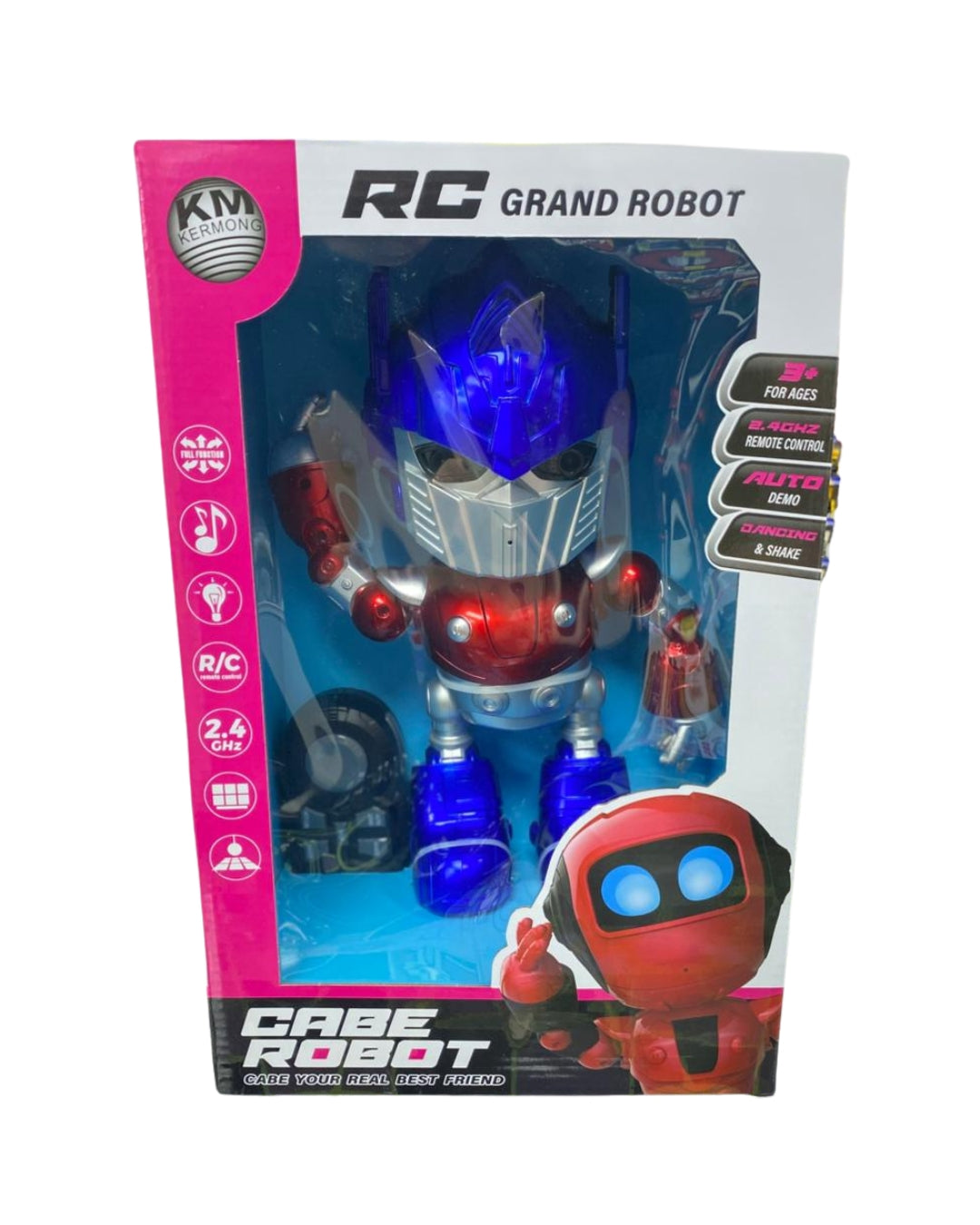 Cabe Remote-Controlled Robot Toy