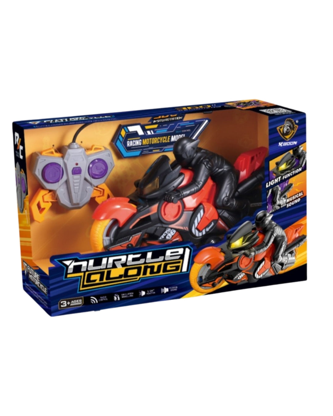 RC Stunt Motorcycle (Assorted)
