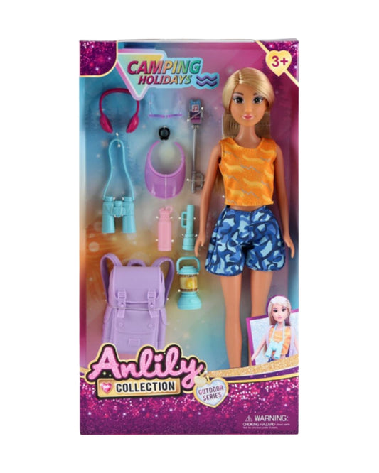 Camping Holidays Doll Playset
