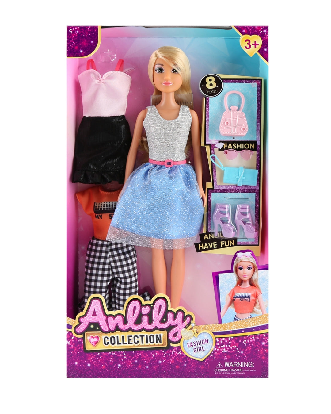 Anlily Fashion Doll Set