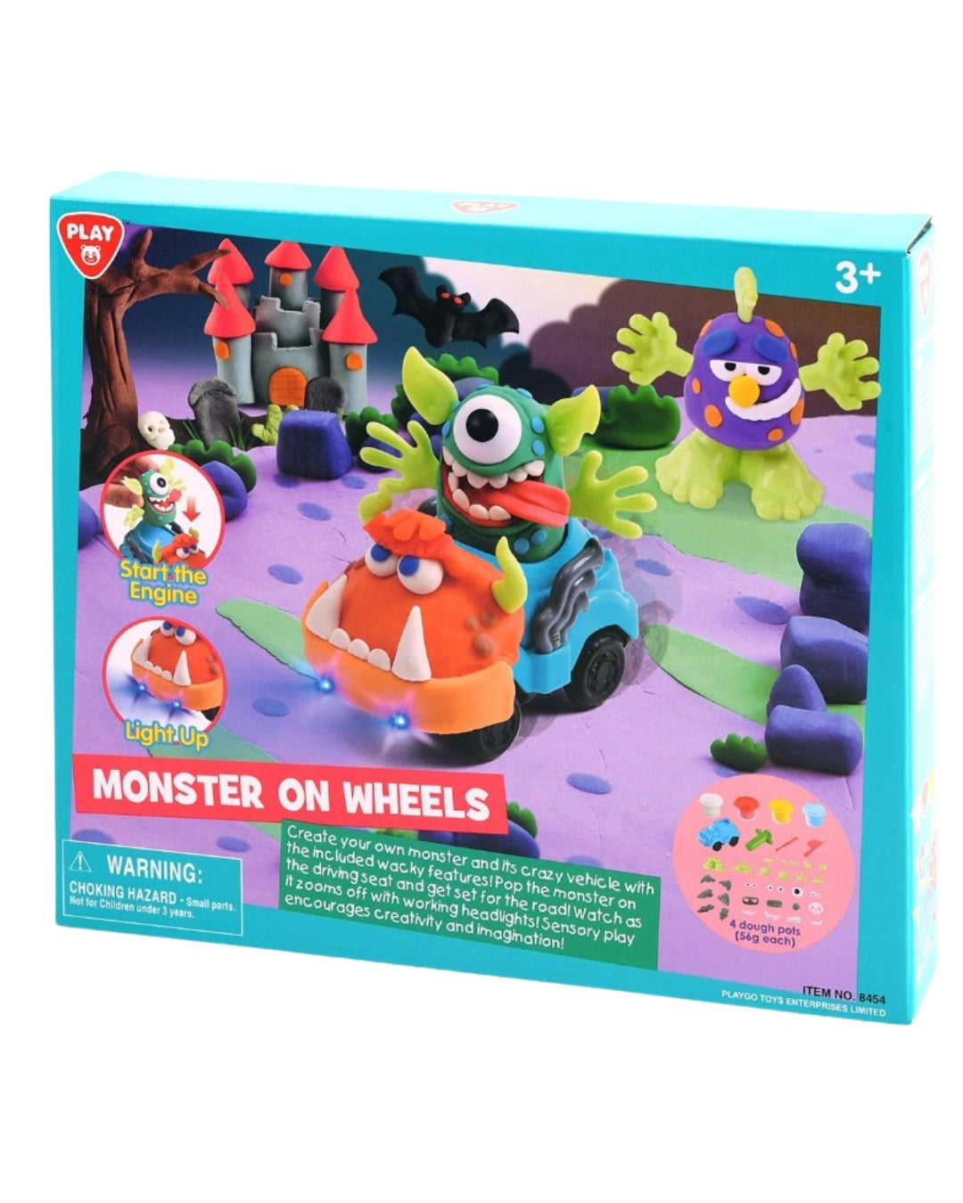 Monster on Wheels Dough Playset