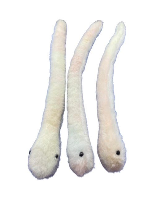 Long Plush Worm Toy