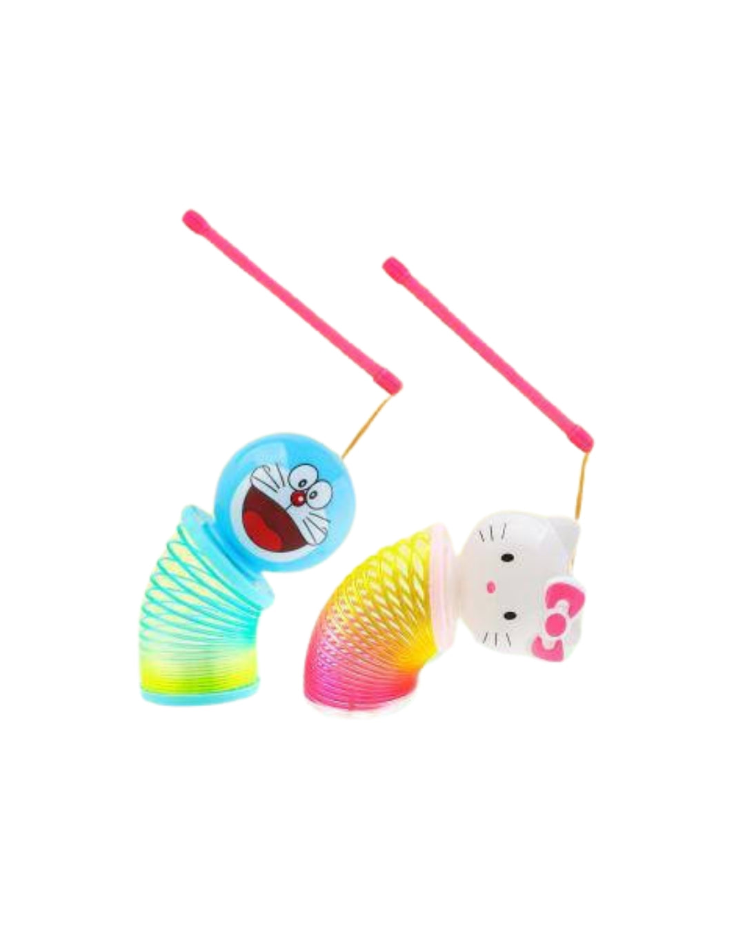 Cartoon Rainbow Spring Glow Lantern Toy (Assorted)