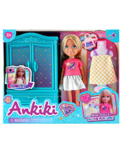 Ankiki Mini Doll My Wardrobe Play Set