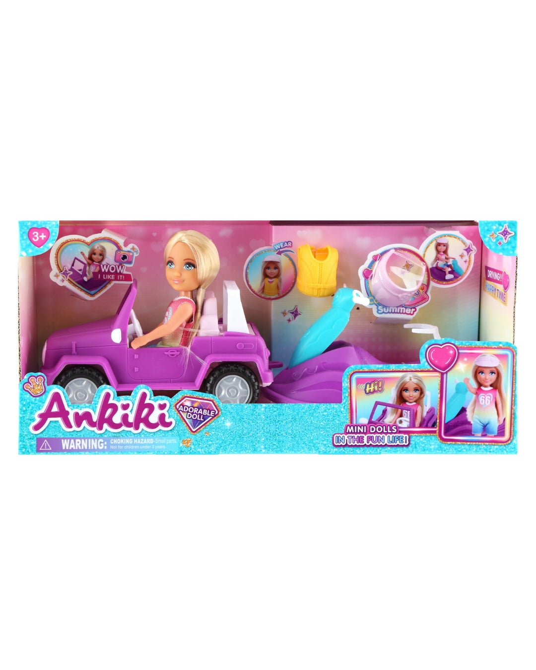 Ankiki Self Driving Tour Doll Car