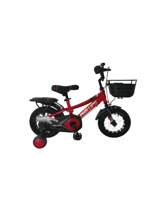 Phillips 12-Inch Red Bicycle with Basket
