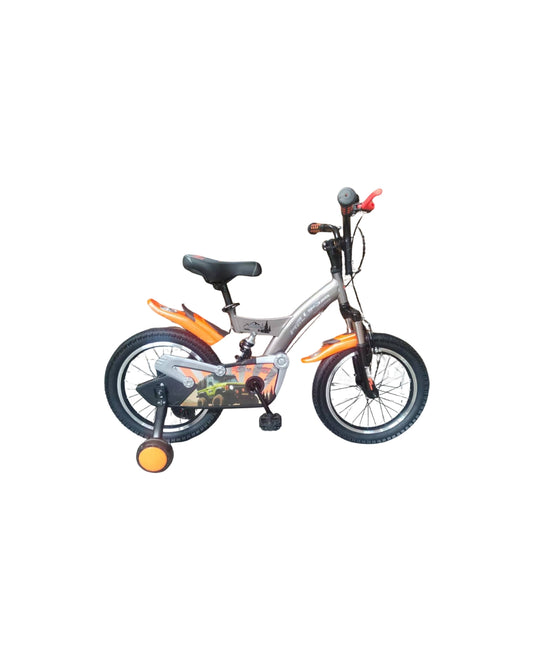 Grey and Orange 12-Inch Bicycle