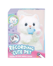 Recording Cute Pet Interactive Cat Plush