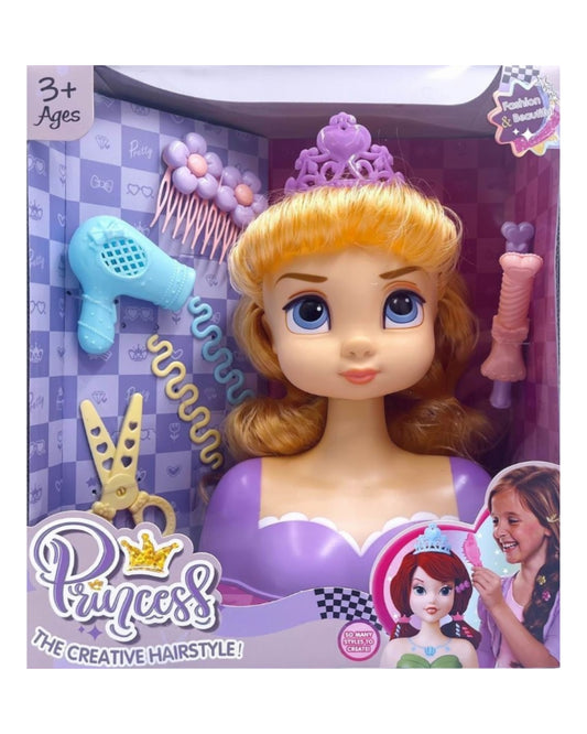Princess Styling Head Doll Set