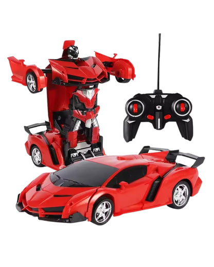2-in-1 Remote Control Transforming Robot Car