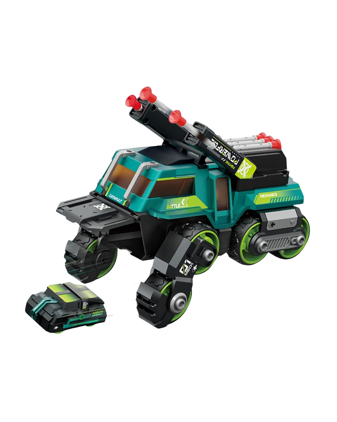 2-in-1 Die-Cast Racing Tank