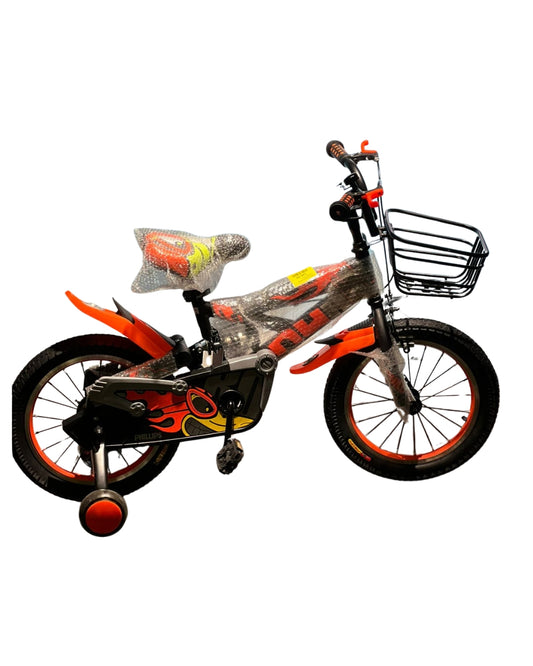 Orange and Black 16-Inch Bicycle