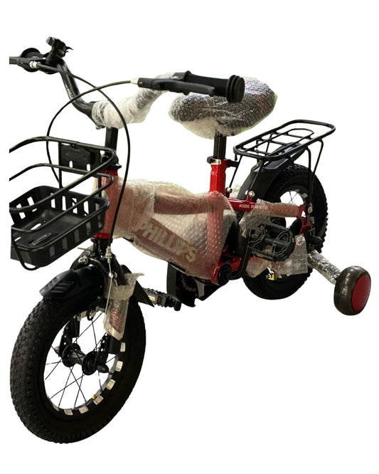 Phillips 12-Inch Red Bicycle with Basket