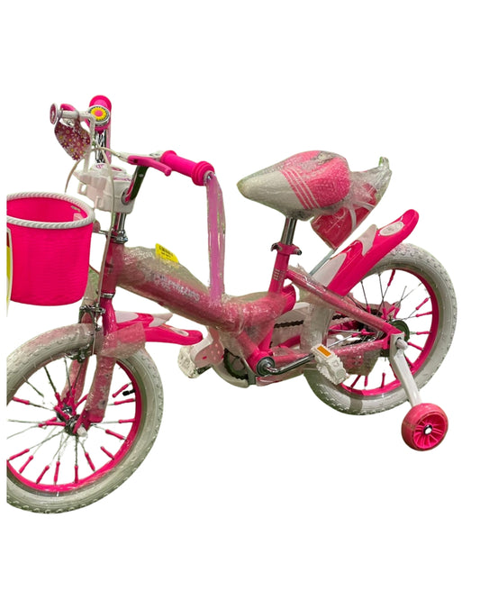 Pink 16-Inch Kids Bicycle