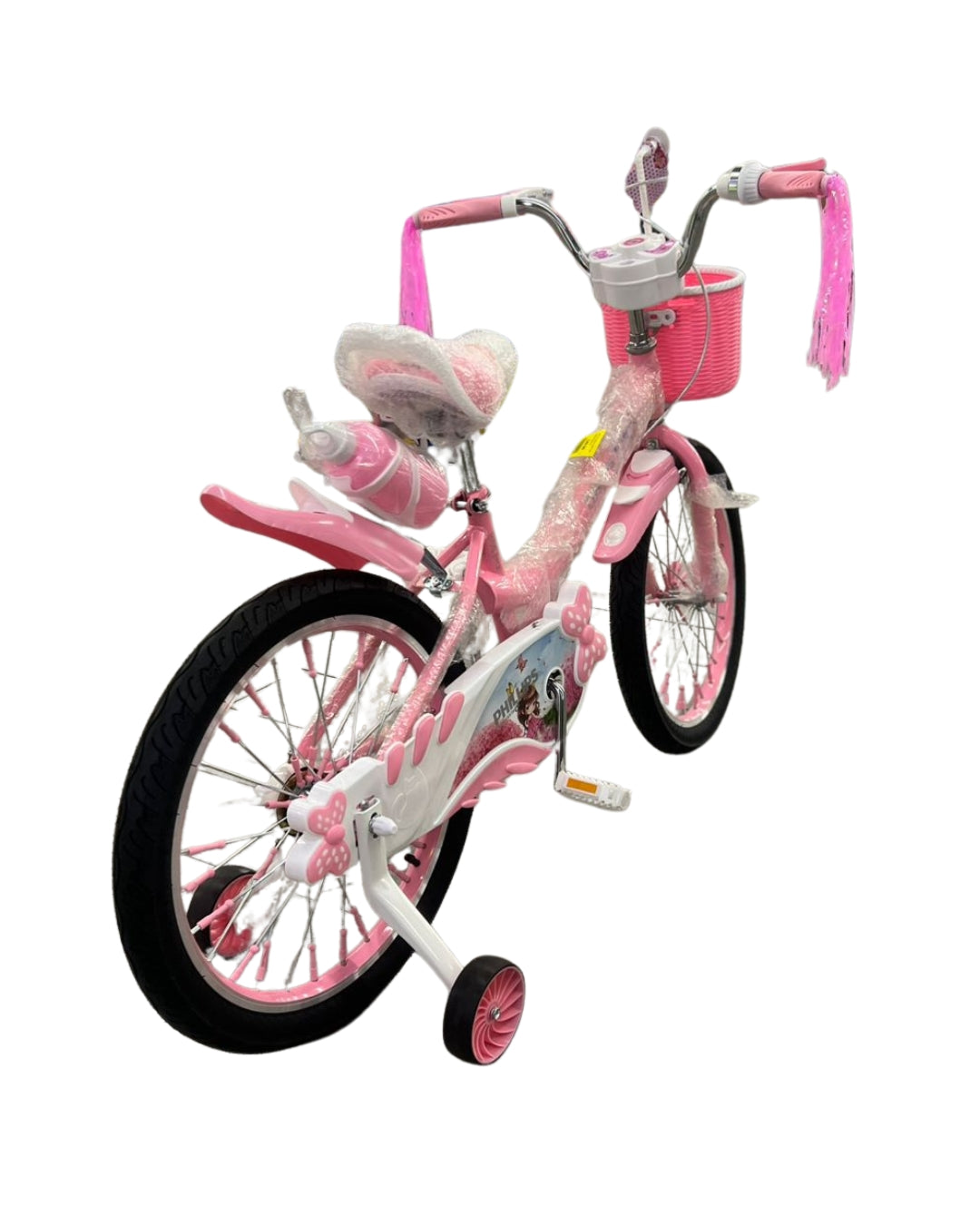 Light Pink 20-Inch Kids Bicycle