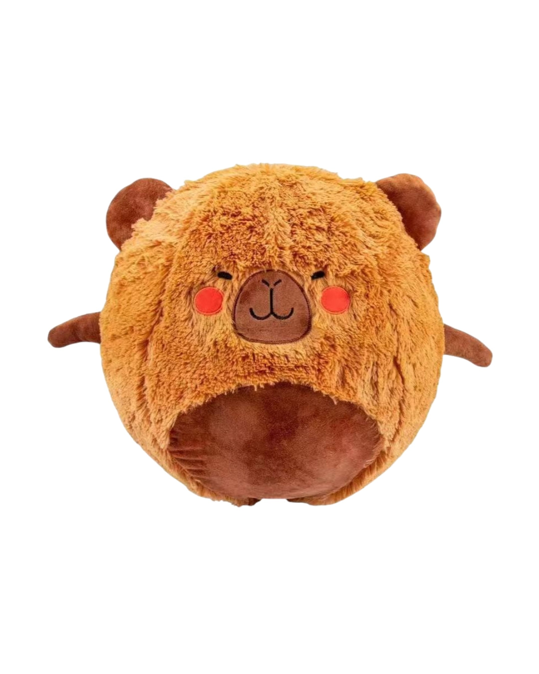 Plush Capybara Toy with Pump