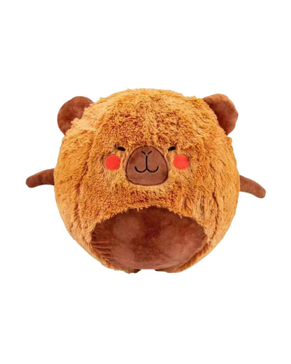 Plush Capybara Toy with Pump