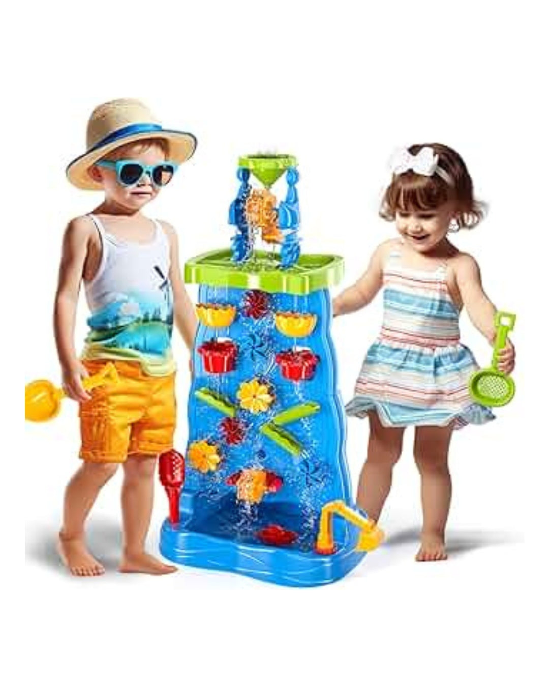 Kids Waterfall Play Table