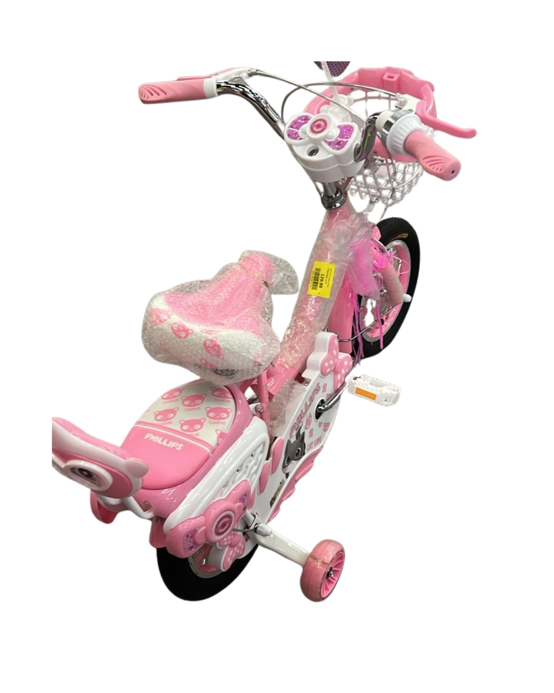 12-Inch Pink Bicycle