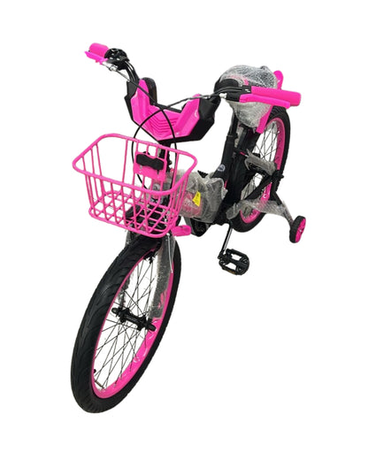 20-Inch Rose Red Girls Bicycle