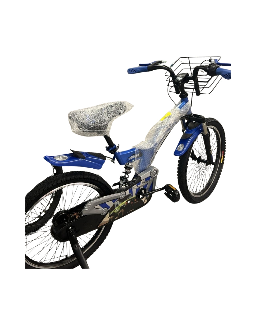 20 Inch Blue Bicycle