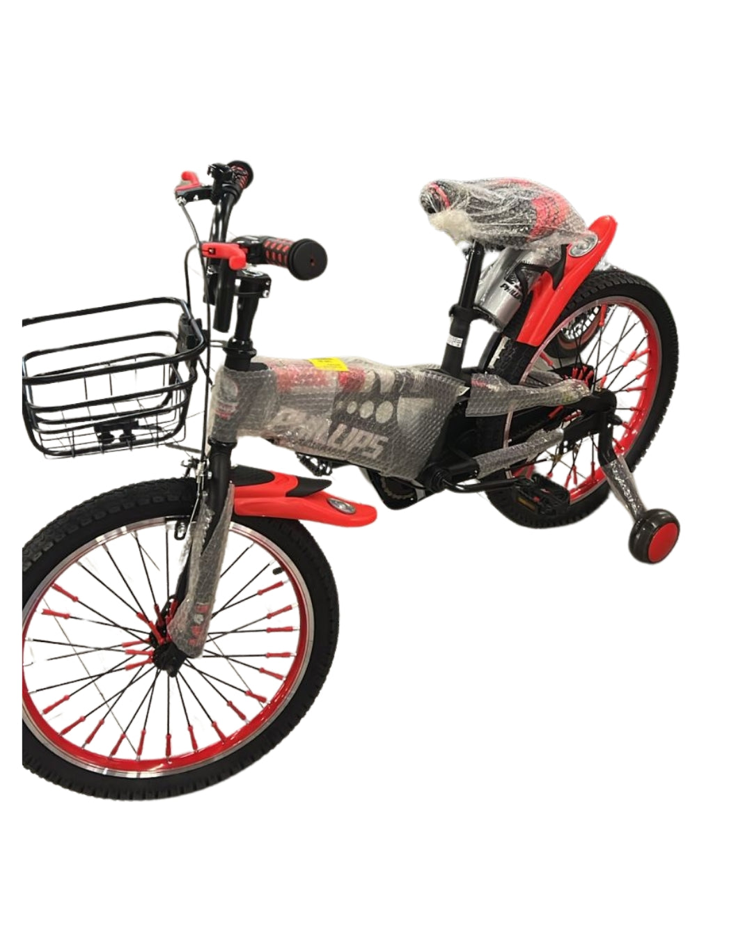 20-Inch Red & Black Bicycle