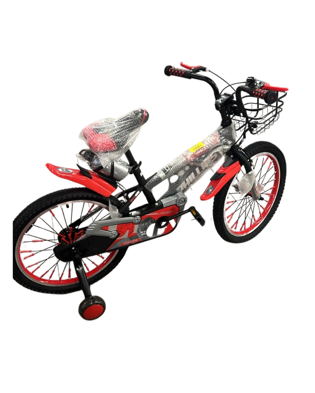 20-Inch Red & Black Bicycle